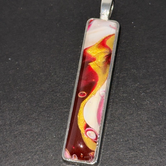 Colorful Abstract Pendant - Picture 3 of 4